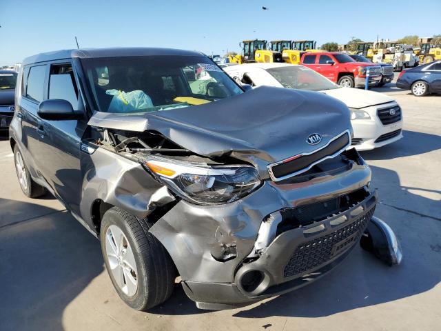 KNDJN2A27G7351717 - 2016 KIA SOUL GRAY photo 1