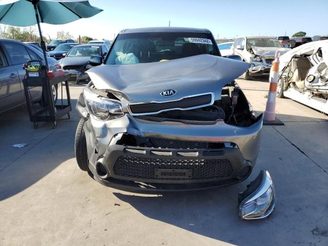 KNDJN2A27G7351717 - 2016 KIA SOUL GRAY photo 9