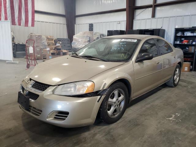 1B3EL46XX6N246933 - 2006 DODGE STRATUS SX TAN photo 2