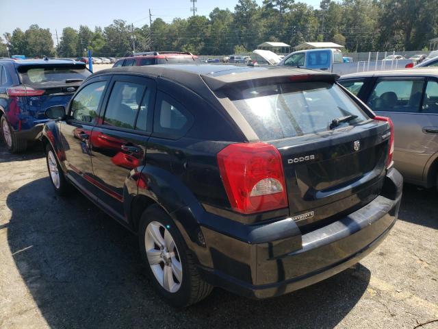 1C3CDWDA8CD522500 - 2012 DODGE CALIBER SX BLACK photo 3