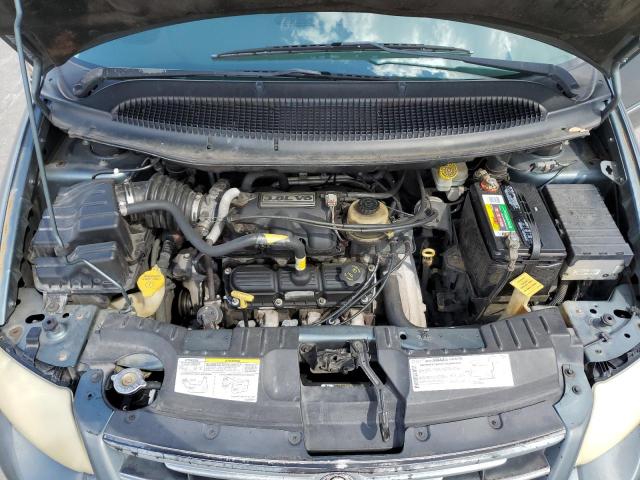 2C4GP54L15R511886 - 2005 CHRYSLER TOWN & COU GRAY photo 7