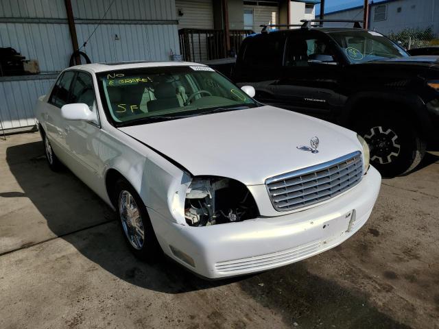 1G6KD54Y05U161686 - 2005 CADILLAC DEVILLE WHITE photo 1