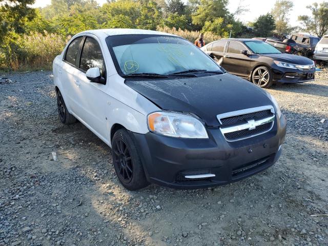 KL1TD56607B102799 - 2007 CHEVROLET AVEO BASE WHITE photo 1