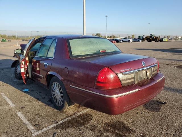 2MEHM75VX9X618234 - 2009 MERCURY GRAND MARQ MAROON photo 3