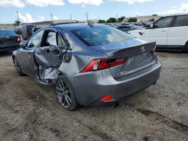 JTHBF1D21F5066978 - 2015 LEXUS IS 250 GRAY photo 3