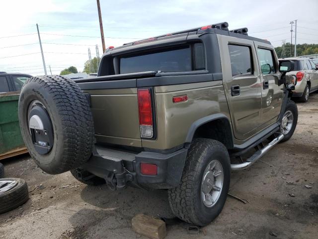 5GRGN22U35H107580 - 2005 HUMMER H2 SUT GREEN photo 4