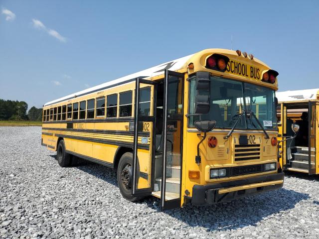 1BABKCPA21F098007 - 2001 BLUE BIRD SCHOOL BUS YELLOW photo 1