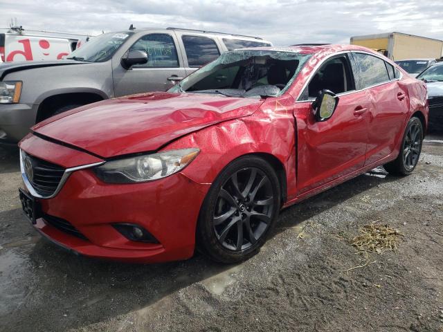 JM1GJ1W65E1115739 - 2014 MAZDA 6 GRAND TO MAROON photo 2