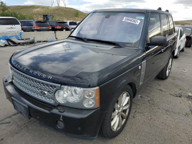 SALMH13468A273960 - 2008 LAND ROVER RANGE ROVE BLACK photo 2