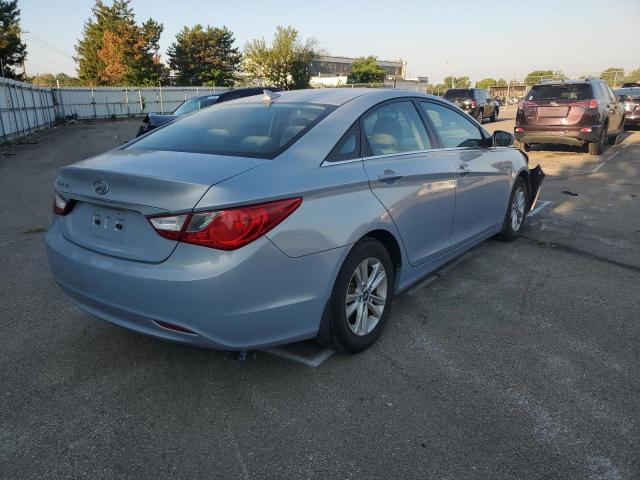 5NPEB4AC4DH601016 - 2013 HYUNDAI SONATA GLS SILVER photo 4