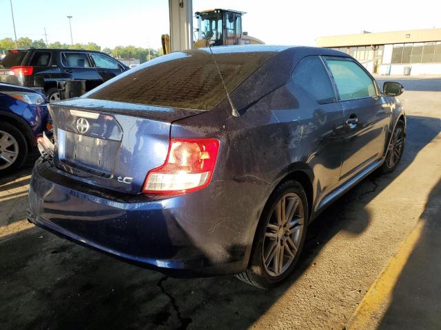 JTKJF5C77D3061223 - 2013 TOYOTA SCION TC BLUE photo 4