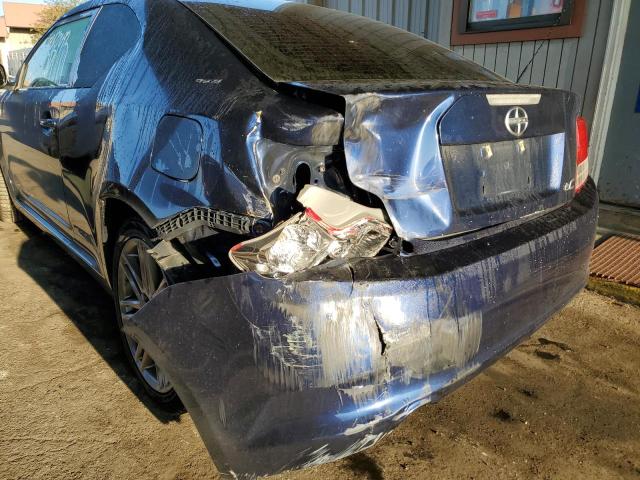 JTKJF5C77D3061223 - 2013 TOYOTA SCION TC BLUE photo 9