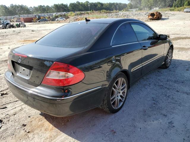 WDBTJ56H89F266833 - 2009 MERCEDES-BENZ CLK 350 BLACK photo 4