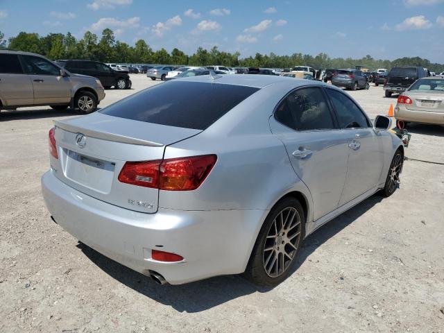 JTHBK262085084728 - 2008 LEXUS IS 250 SILVER photo 4