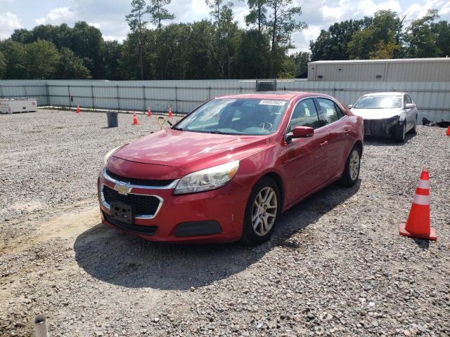 1G11C5SLXEF238497 - 2014 CHEVROLET MALIBU 1LT RED photo 2