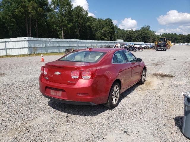 1G11C5SLXEF238497 - 2014 CHEVROLET MALIBU 1LT RED photo 4