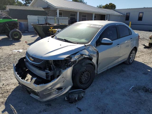 1G1JB5SH0H4139847 - 2017 CHEVROLET SONIC LS SILVER photo 2