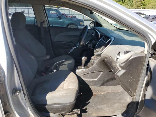 1G1JB5SH0H4139847 - 2017 CHEVROLET SONIC LS SILVER photo 5