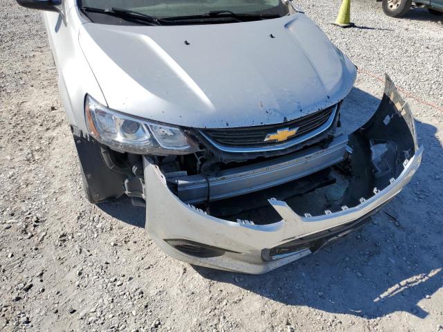 1G1JB5SH0H4139847 - 2017 CHEVROLET SONIC LS SILVER photo 9