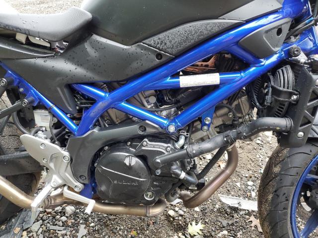 JS1VP55B9N7100213 - 2022 SUZUKI SV650 A BLUE photo 7