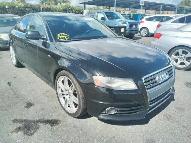 WAUKFAFLXAN028128 - 2010 AUDI A4 PRESTIG BLACK photo 1