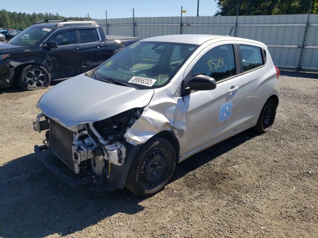 KL8CB6SA0LC454938 - 2020 CHEVROLET SPARK LS SILVER photo 2