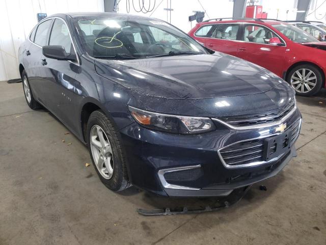 1G1ZB5STXGF277678 - 2016 CHEVROLET MALIBU LS BLUE photo 1