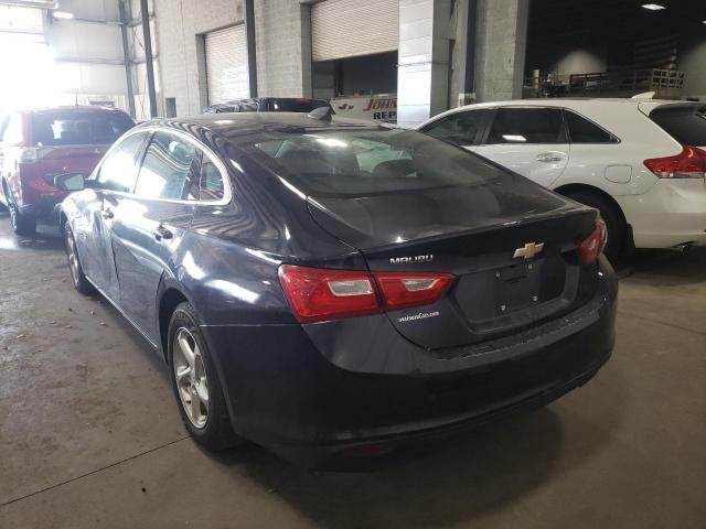 1G1ZB5STXGF277678 - 2016 CHEVROLET MALIBU LS BLUE photo 3