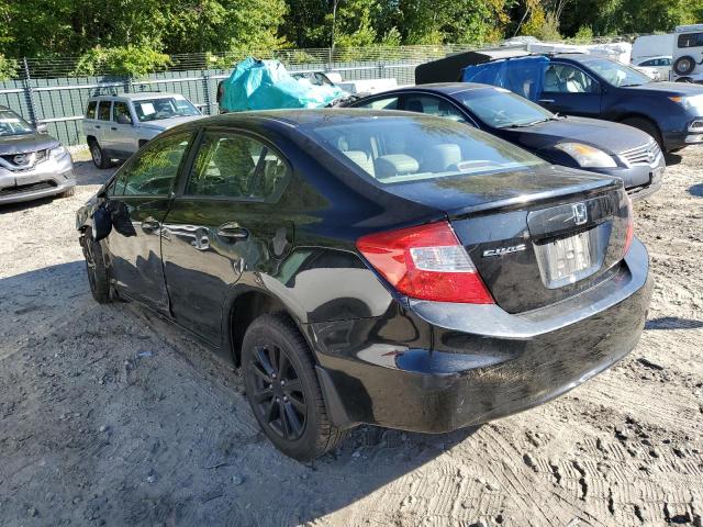 19XFB2F90CE000064 - 2012 HONDA CIVIC EXL 黑色 照片 3
