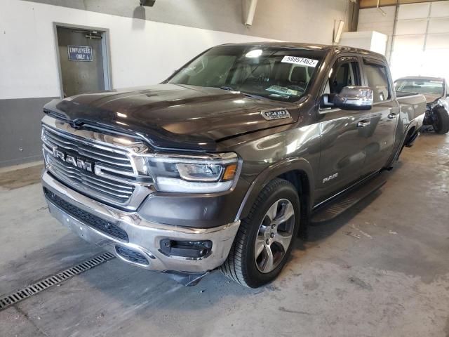 1C6RREJT8KN683808 - 2019 RAM 1500 LARAM GRAY photo 2