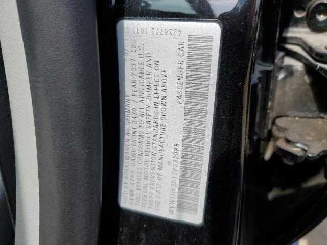 WVWTH63B32P232088 - 2002 VOLKSWAGEN PASSAT GLX Qara foto 10