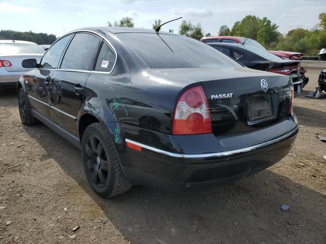 WVWTH63B32P232088 - 2002 VOLKSWAGEN PASSAT GLX BLACK photo 3