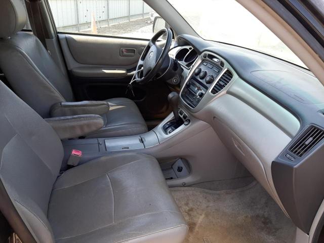 JTEEP21A570222074 - 2007 TOYOTA HIGHLANDER BLACK photo 5