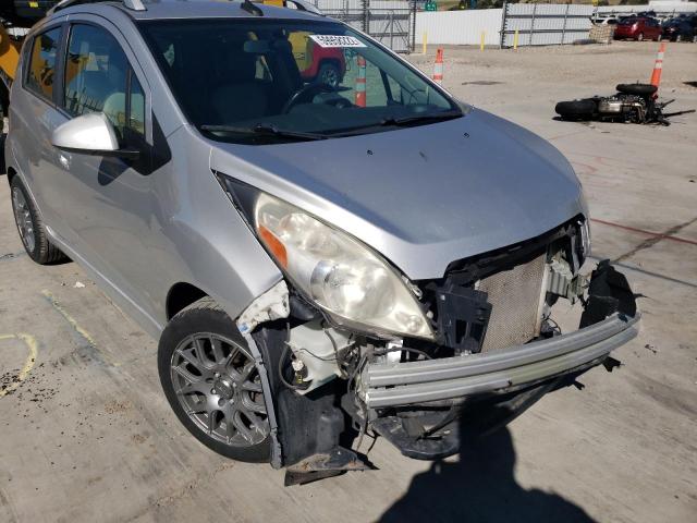 KL8CF6S97DC582279 - 2013 CHEVROLET SPARK 2LT SILVER photo 1