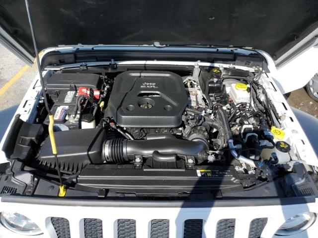 1C4GJXAN4LW207619 - 2020 JEEP WRANGLER S WHITE photo 7
