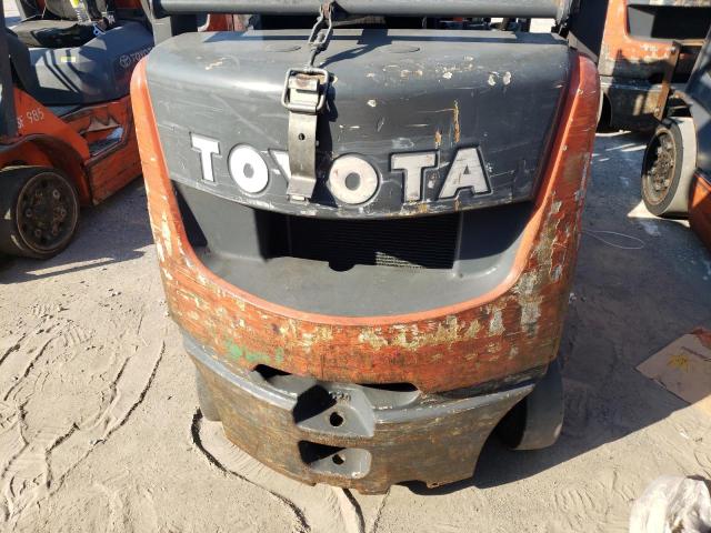 52824 - 2014 TOYOTA FORKLIFT ORANGE photo 6