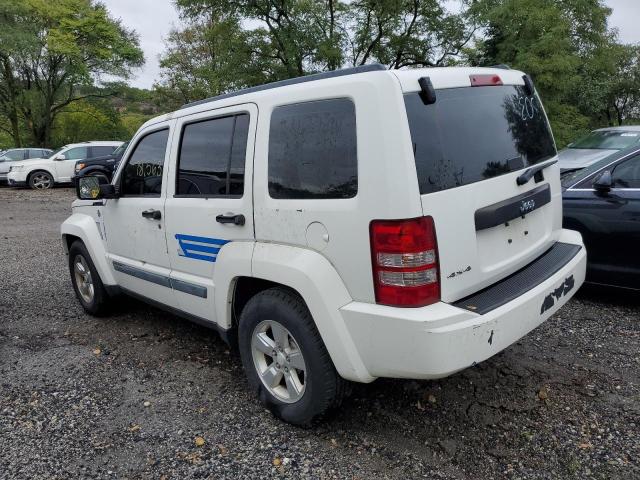 1J8GN28K19W540378 - 2009 JEEP LIBERTY SP WHITE photo 3