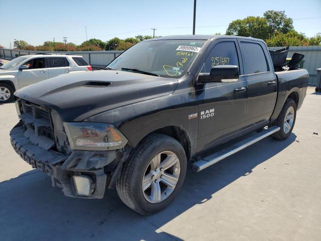 1C6RR7MT0FS539961 - 2015 RAM 1500 SPORT BLACK photo 2