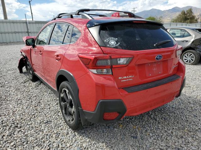 JF2GTHNC8MH306816 - 2021 SUBARU CROSSTREK RED photo 3