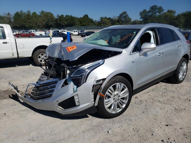 1GYKNERS0KZ240234 - 2019 CADILLAC XT5 PREMIU SILVER photo 2