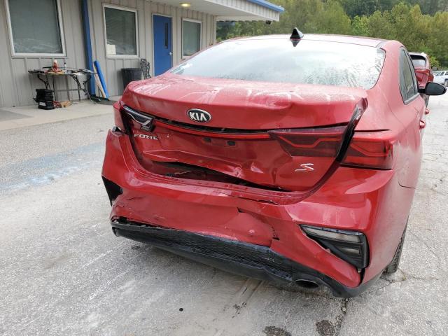 3KPF34AD2KE045672 - 2019 KIA FORTE GT L RED photo 9