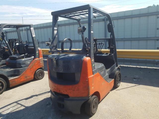 43203 - 2013 TOYOTA FORKLIFT ORANGE photo 4