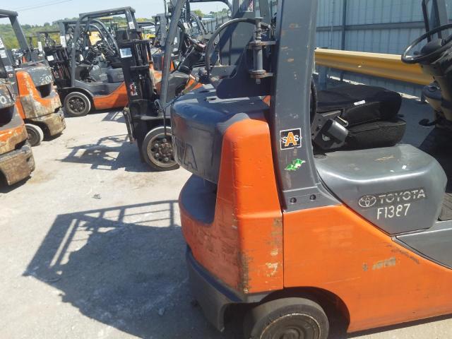 43203 - 2013 TOYOTA FORKLIFT ORANGE photo 6