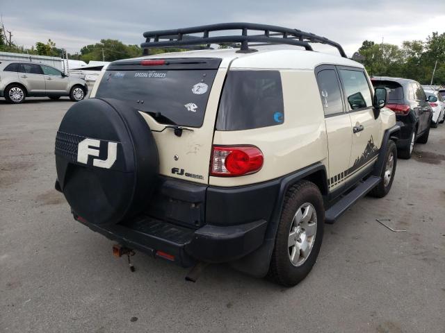 JTEBU11FX9K068082 - 2009 TOYOTA FJ CRUISER BEIGE photo 4