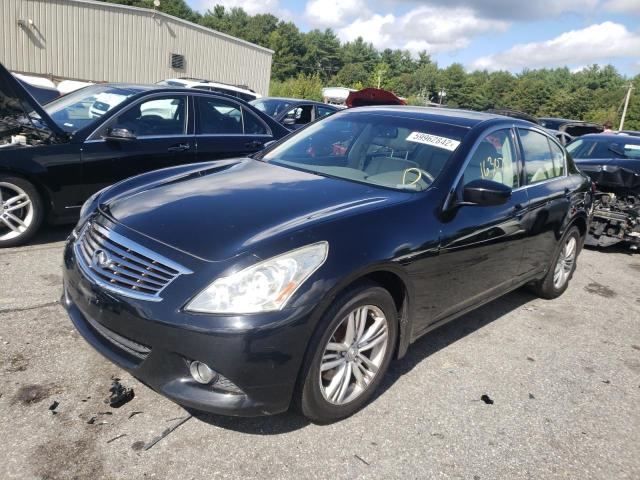 JN1DV6AR3BM654153 - 2011 INFINITI G25 BLACK photo 2