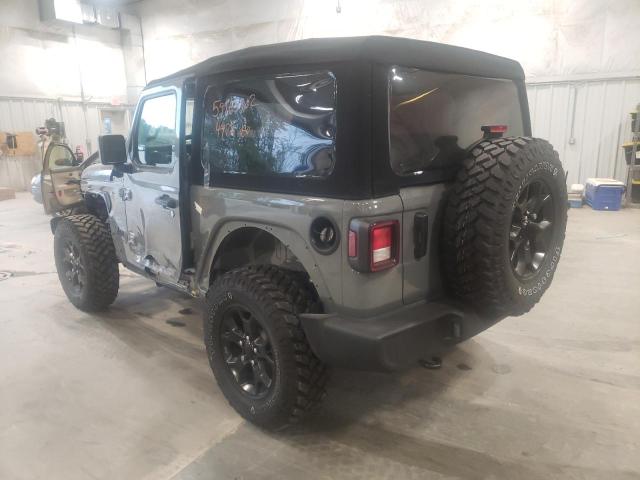 1C4GJXAGXNW169334 - 2022 JEEP WRANGLER S Boz foto 3