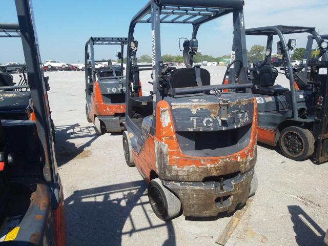 52522 - 2014 TOYOTA FORKLIFT ORANGE photo 3