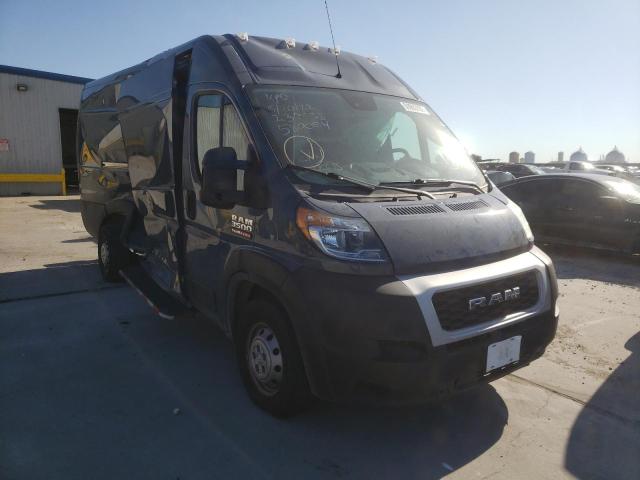 3C6MRVJG8ME580084 - 2021 RAM PROMASTER BLUE photo 1