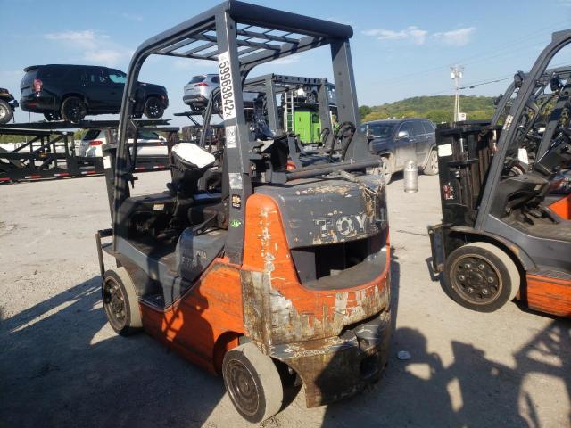 68489 - 2015 TOYOTA FORKLIFT ORANGE photo 3