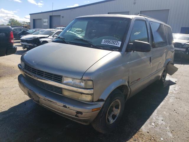 1GNEL19XX2B102875 - 2002 CHEVROLET ASTRO VAN TAN photo 2